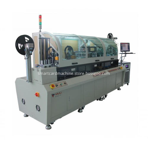 Smart Card Single Core Milling and Embedding Machine